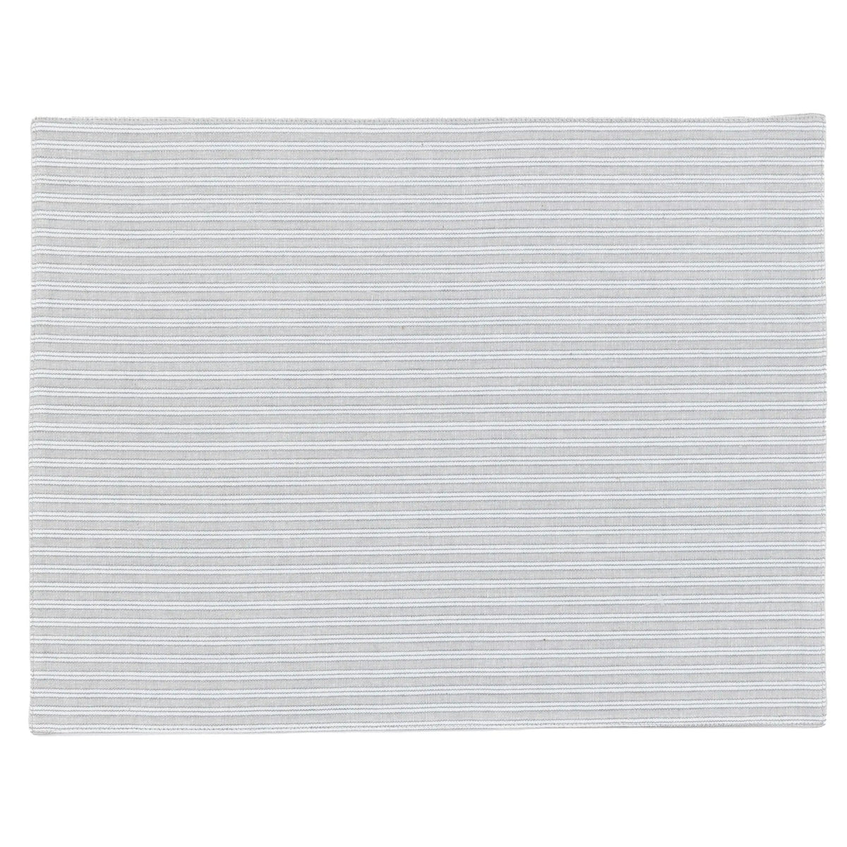 Woven Striped Placemat in Grey - Set of 4
