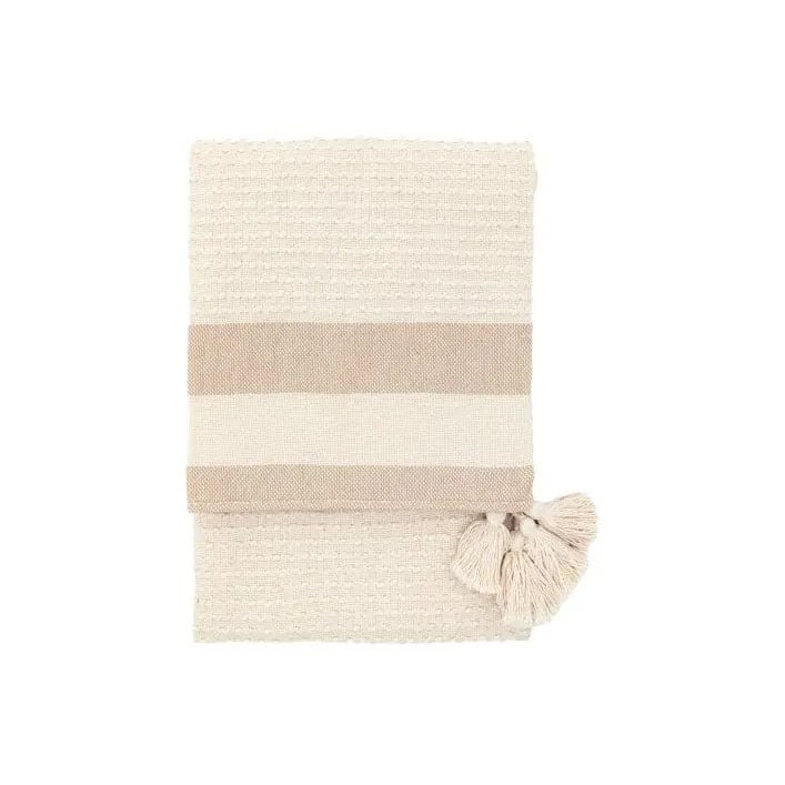 Arya Textured Stripe Throw
