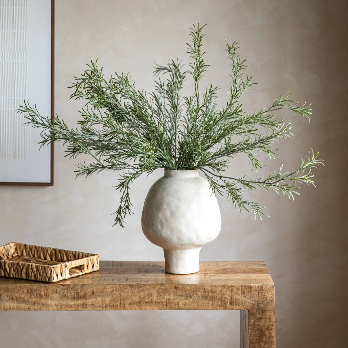 Faux Stem Rosemary Green Set of 12