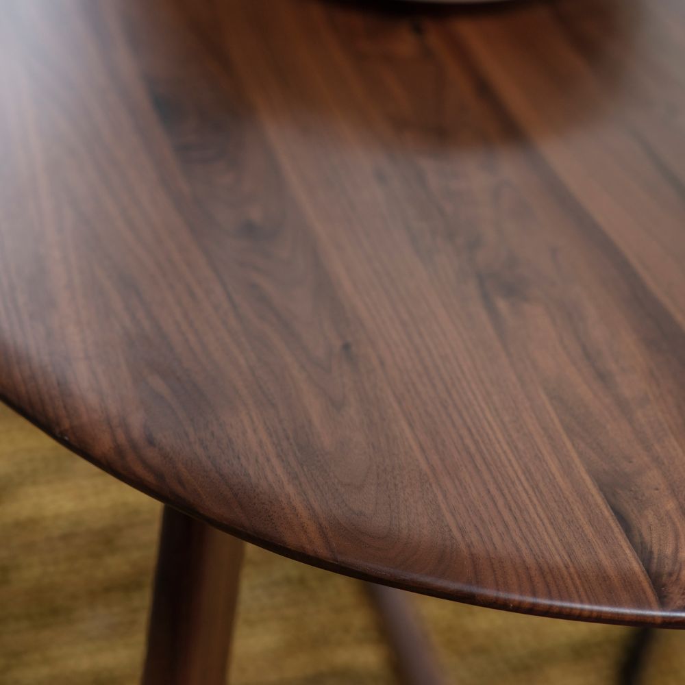 Andover Oval Walnut Dining Table - 180cm