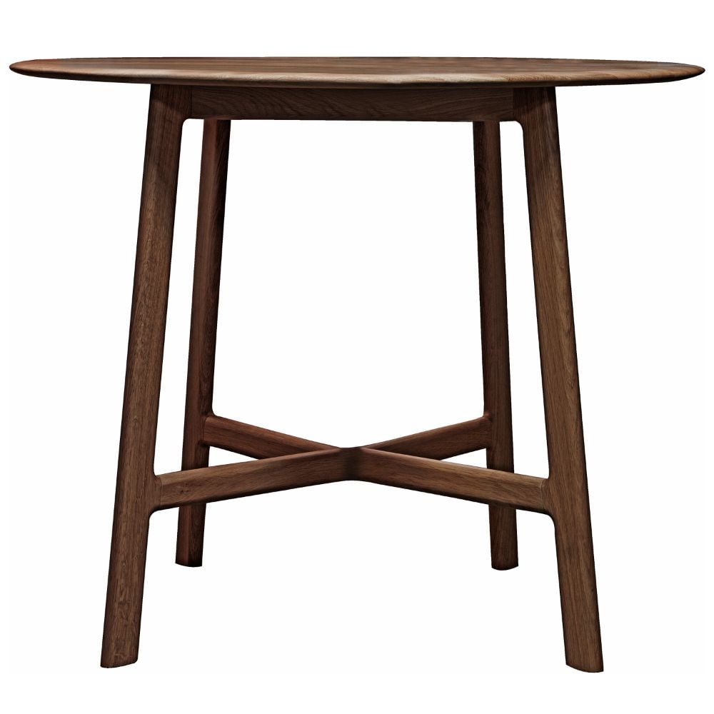 Andover Round Walnut Dining Table - 100cm