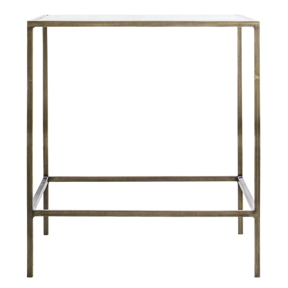 Catania Side Table in Champagne