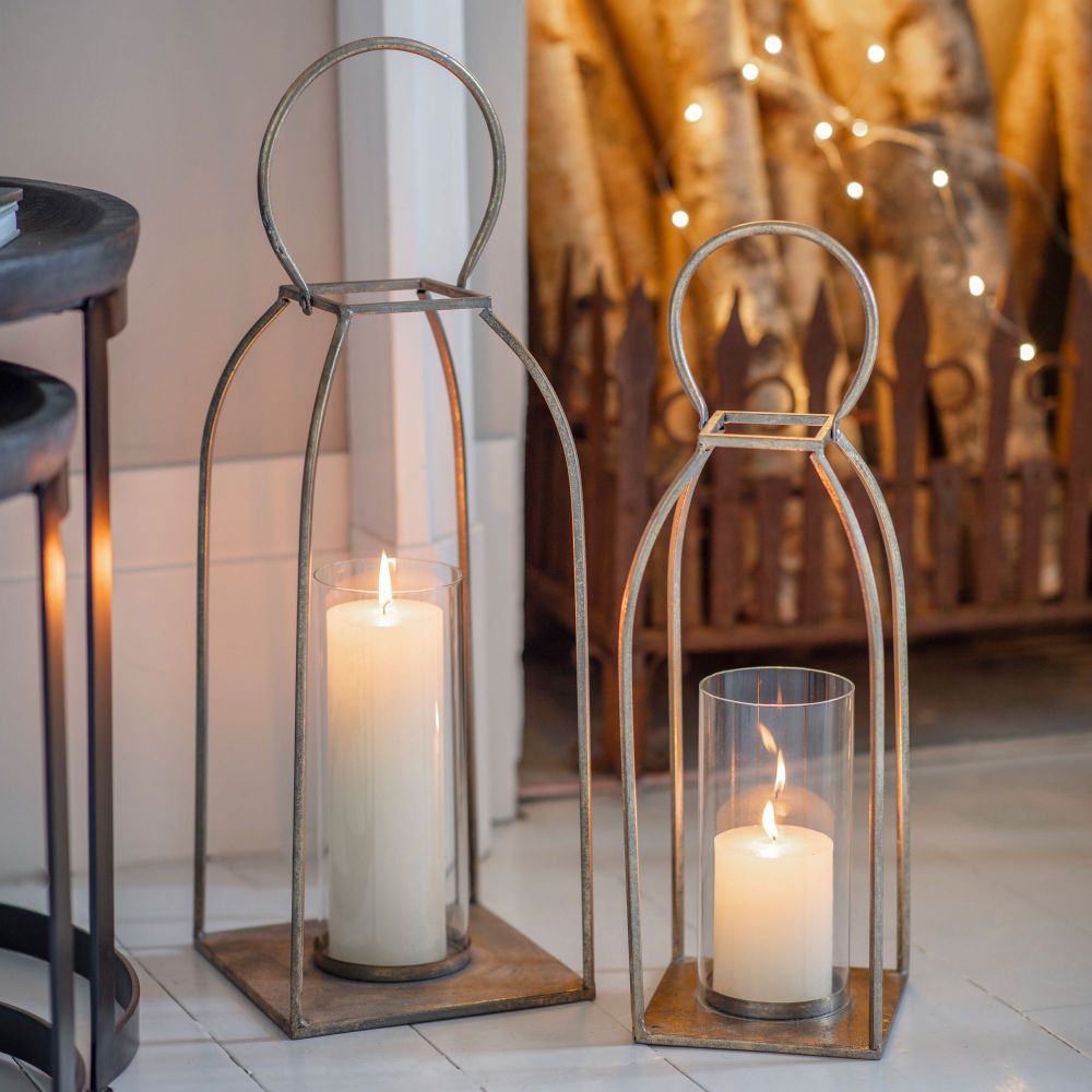 Viola Small Lantern in Gold