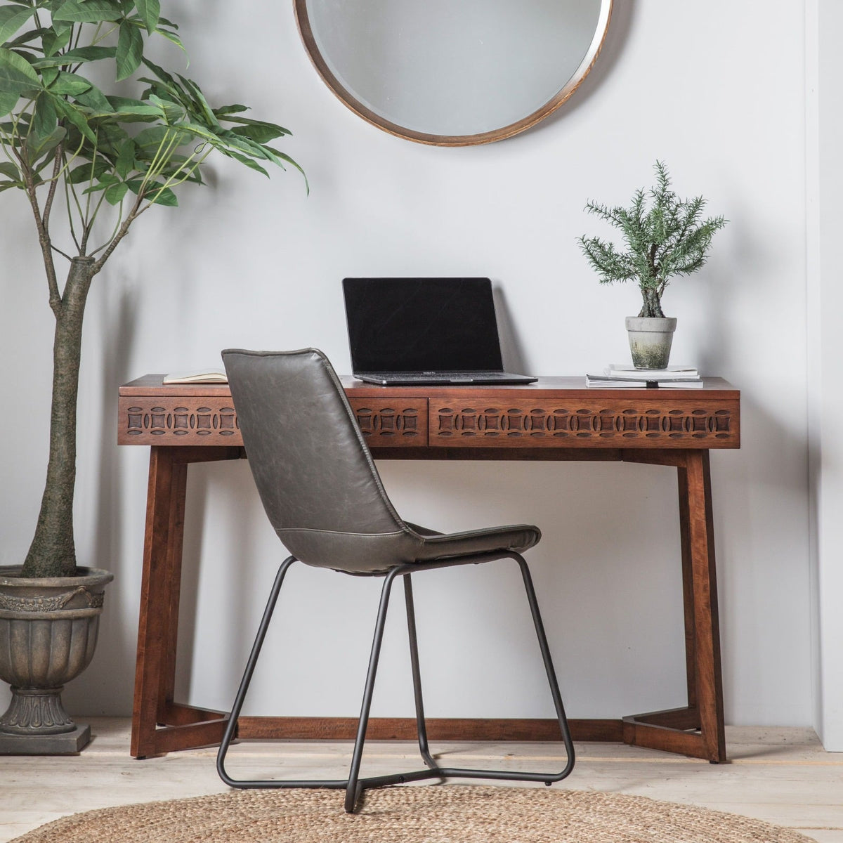 Burnsall Desk in Brown
