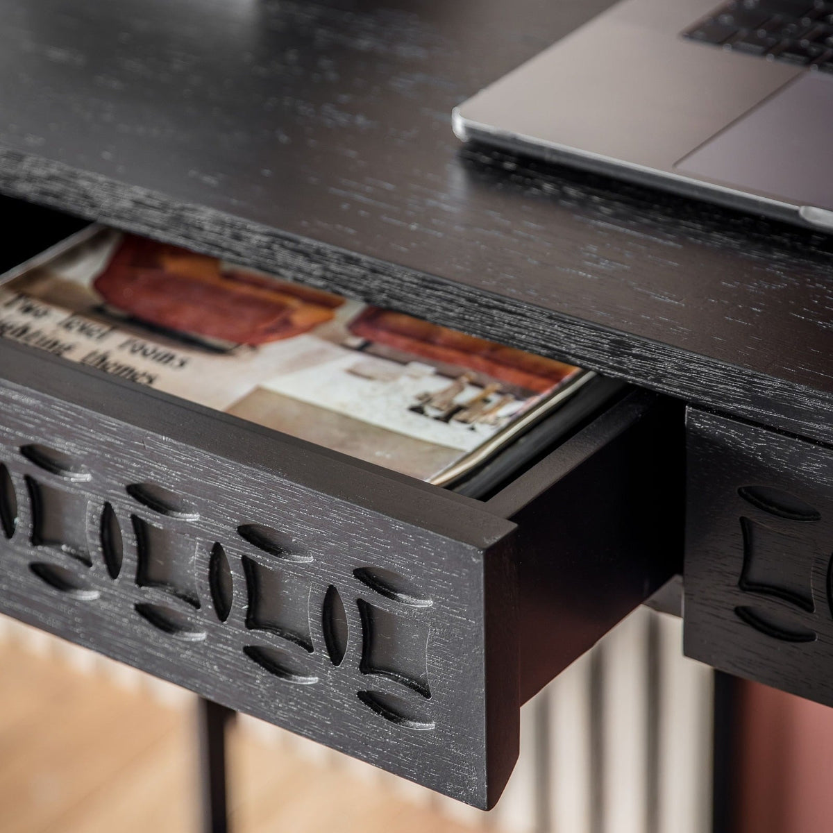 Burnsall Desk in Black