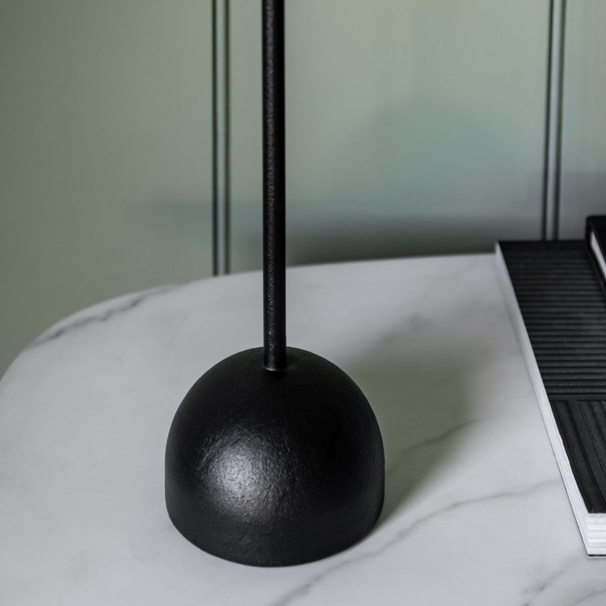 Bobby Candlestick Large Black
