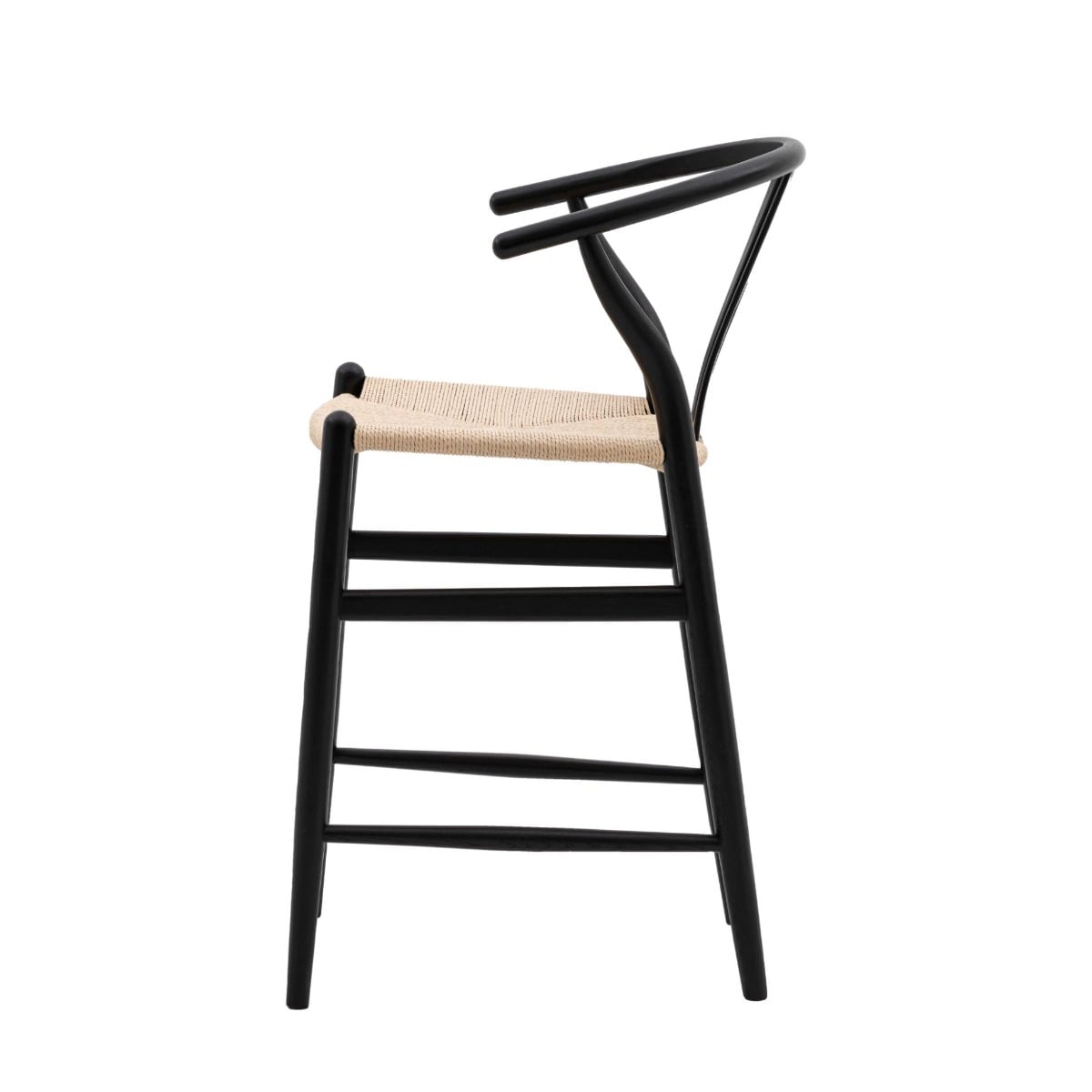 Jodie Bar Stool Black (2pk)