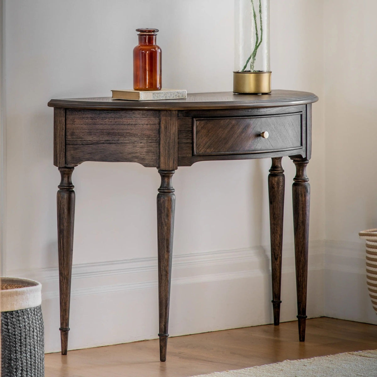 Buckingham Demi Lune Table