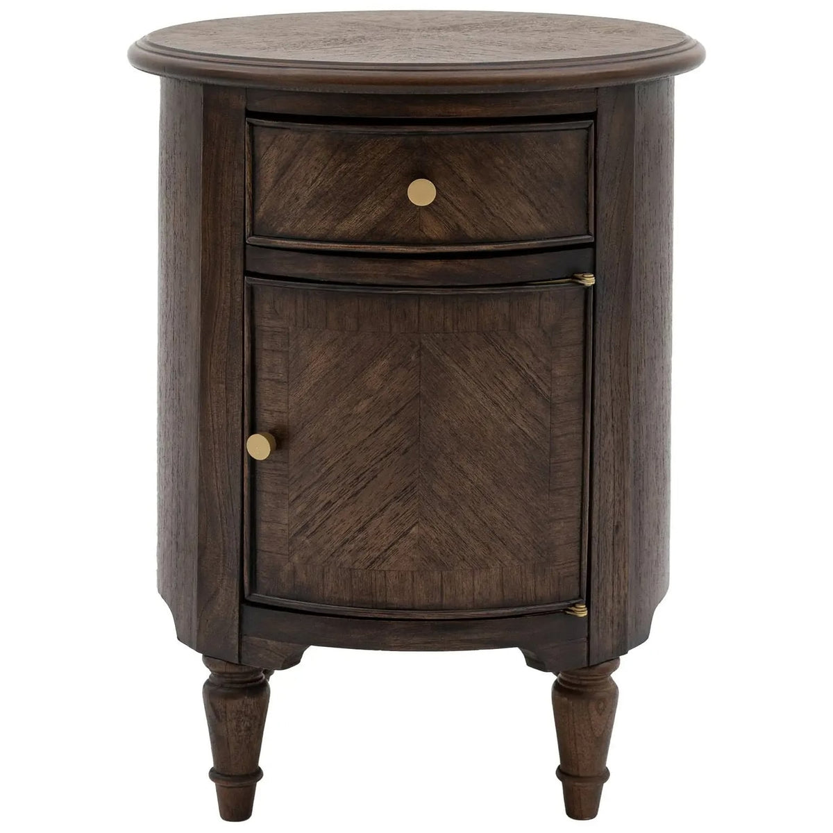Buckingham Drum Side Table