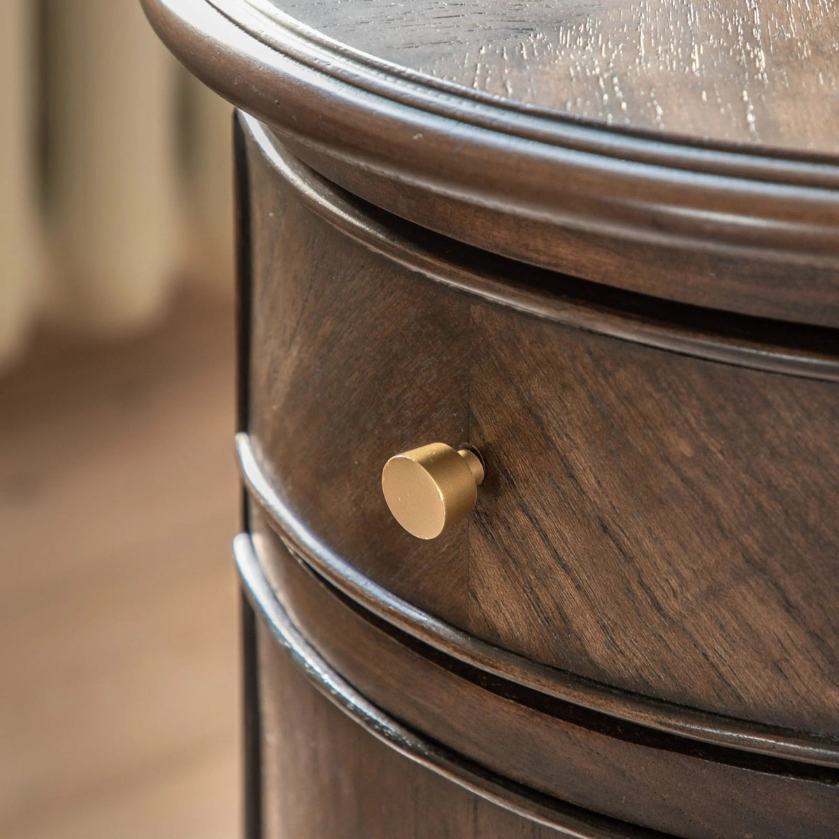 Buckingham Drum Side Table
