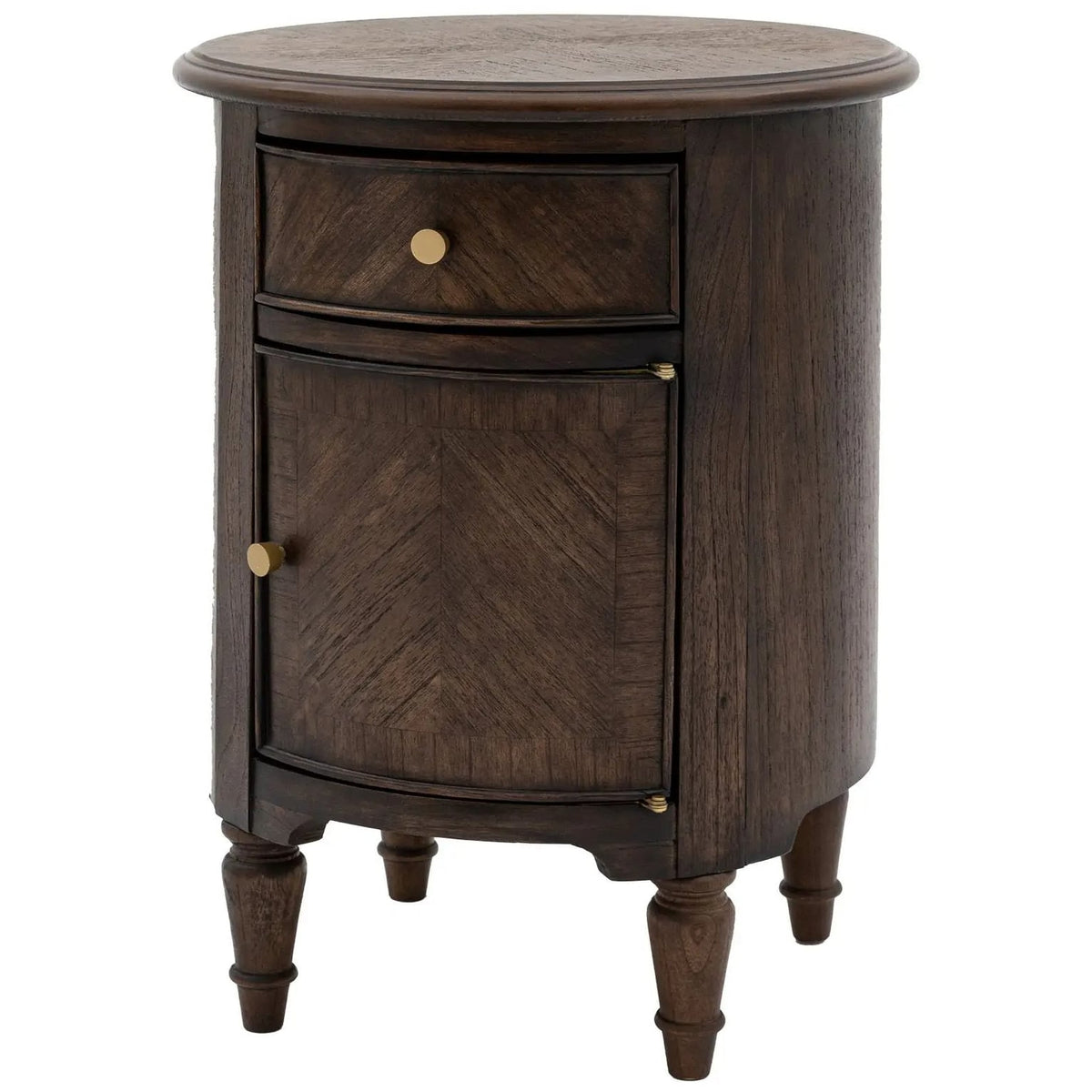 Buckingham Drum Side Table