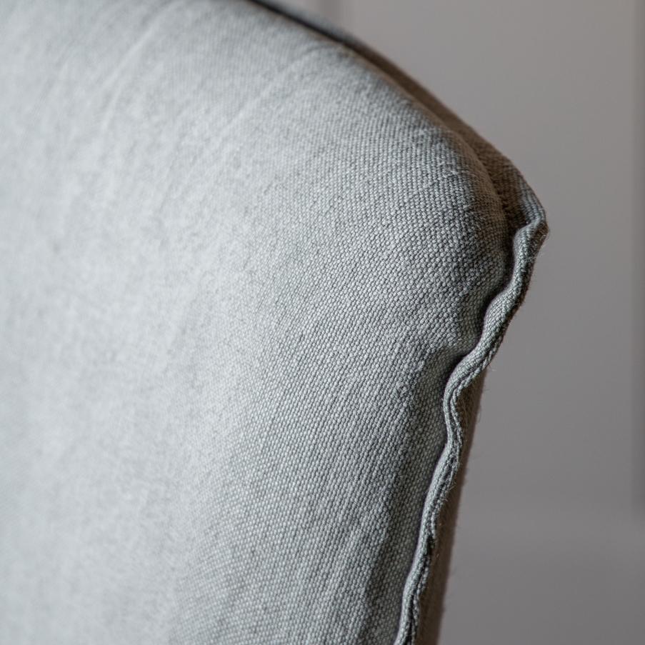 Wenchford Bar Stool Grey Linen (2pk)