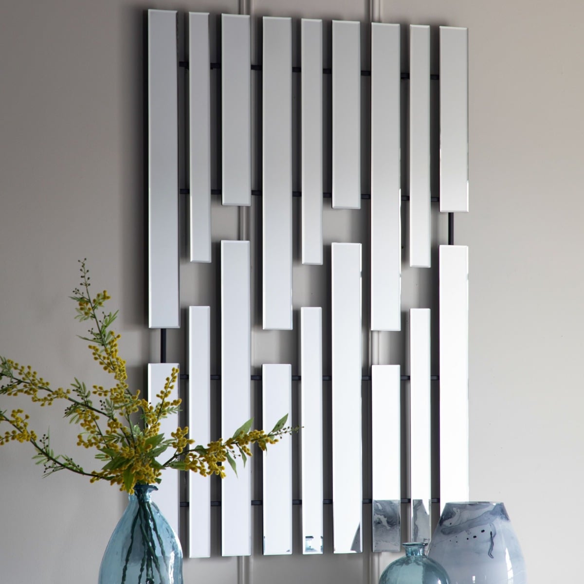 Pakenham Wall Mirror in Silver