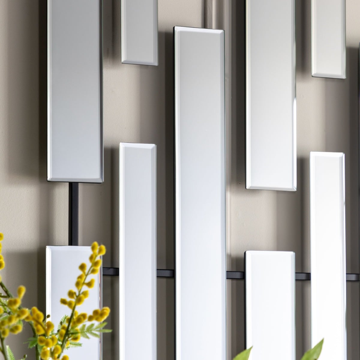 Pakenham Wall Mirror in Silver