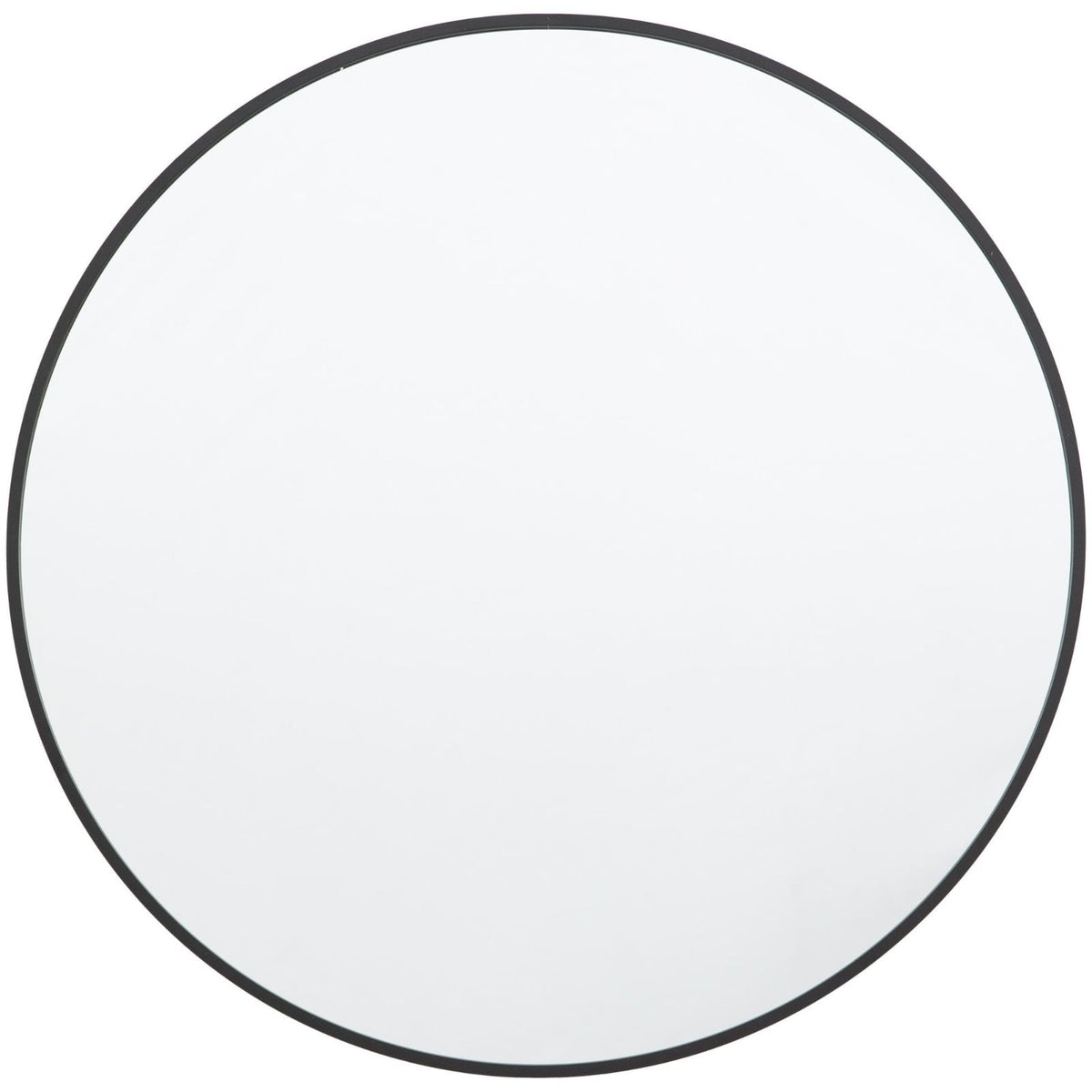 Yarding Round Wall Mirror in Black
