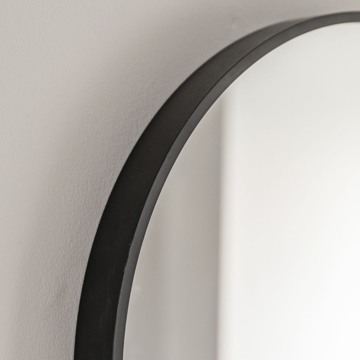 Yarding Wall Mirror in Black - Small
