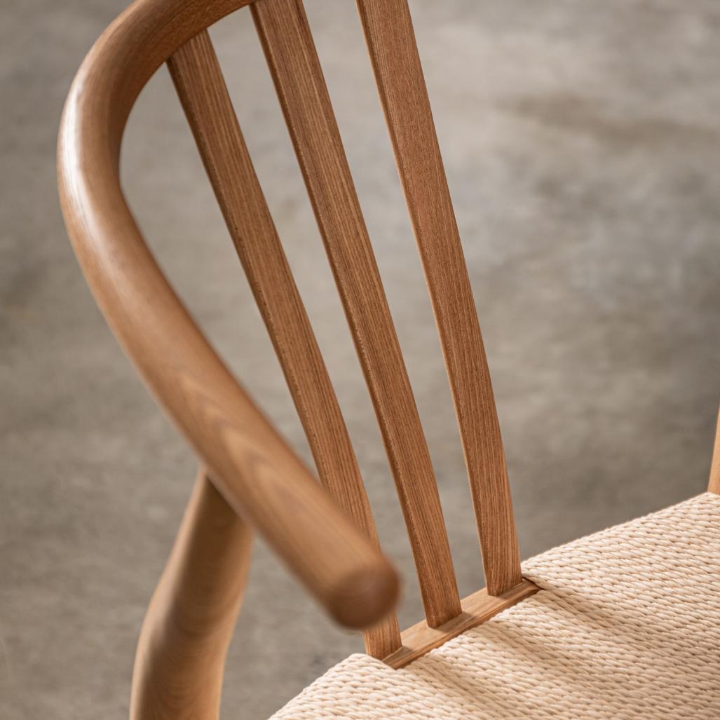 Jodie Chair in Natural - Set of 2