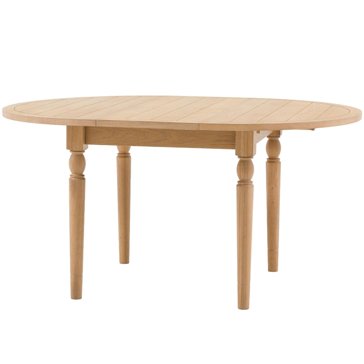 Eastfield Round Extending Dining Table in Neutral - 110cm