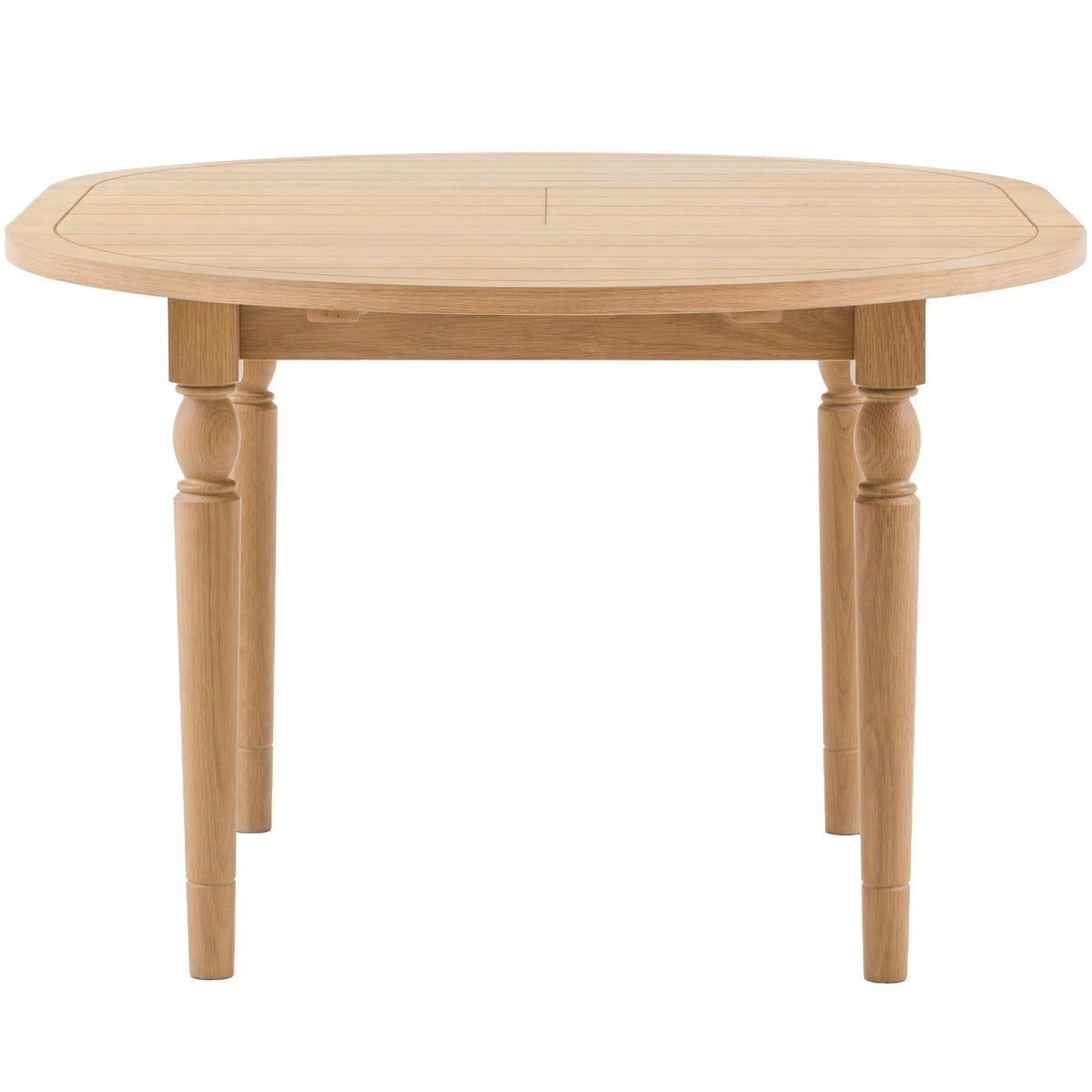 Eastfield Round Extending Dining Table in Neutral - 110cm