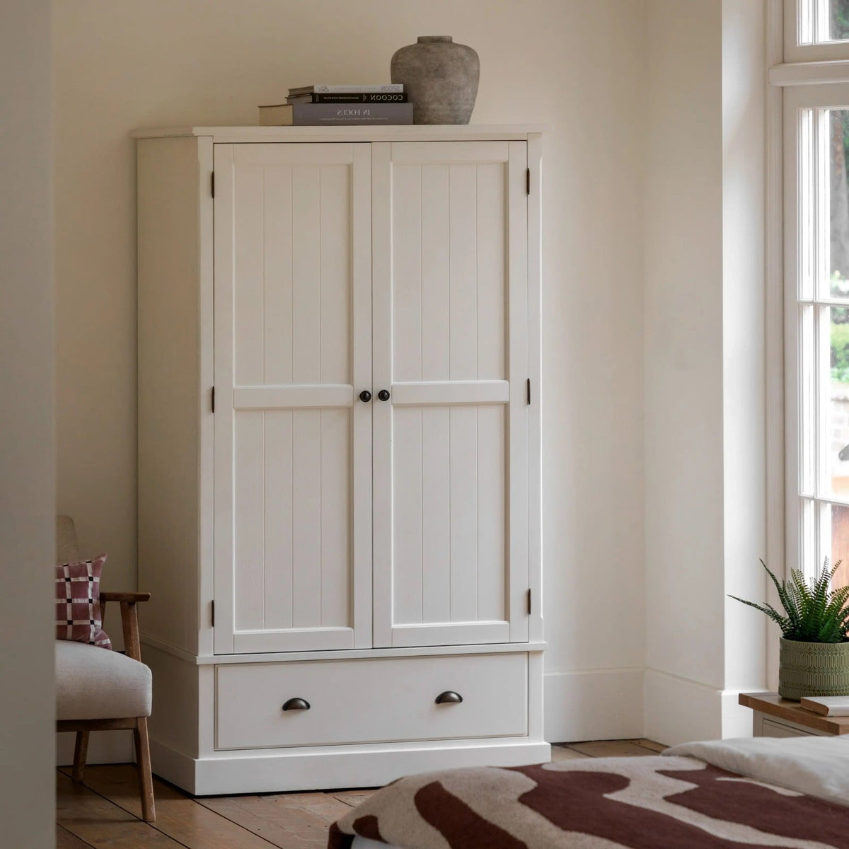 Eastfield Wardrobe in White