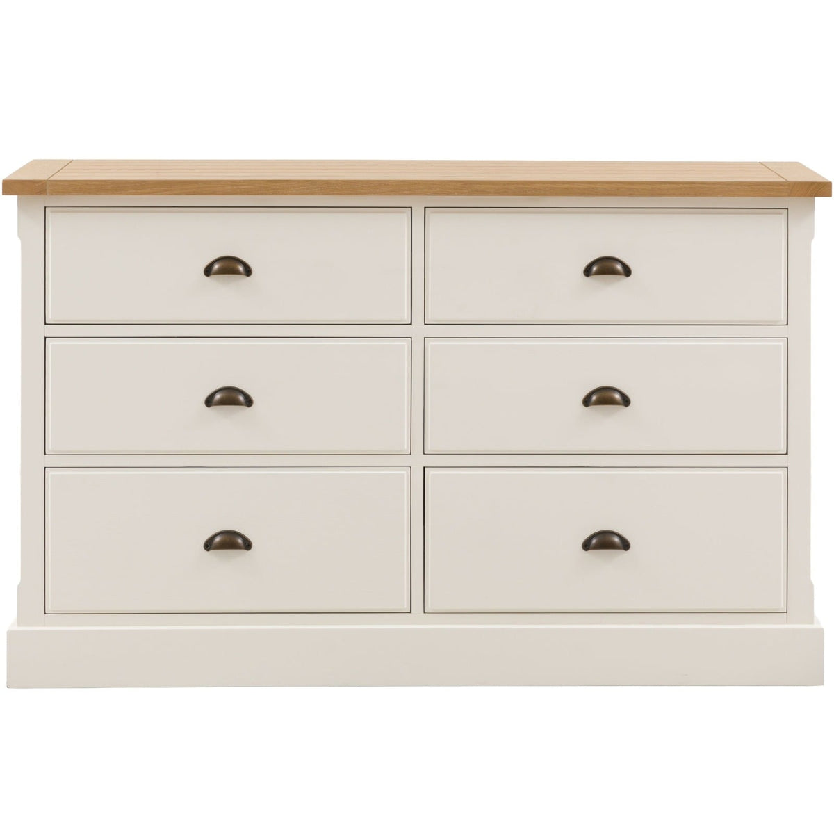 Eastfield Chest of Drawers in White - Large