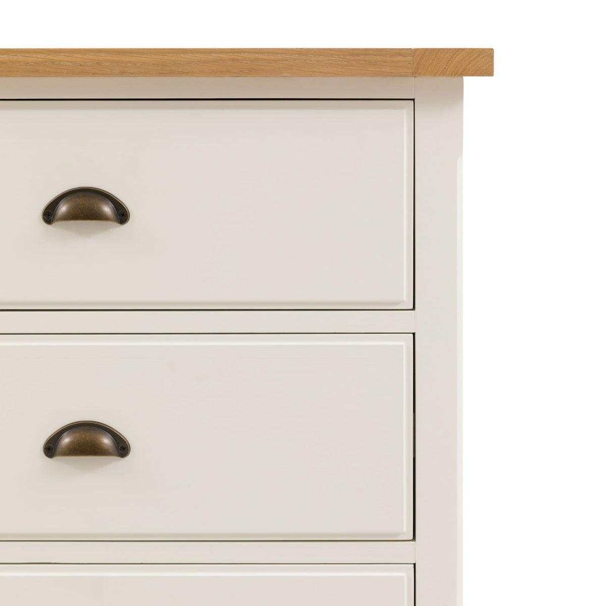 Eastfield Chest of Drawers in White - Large