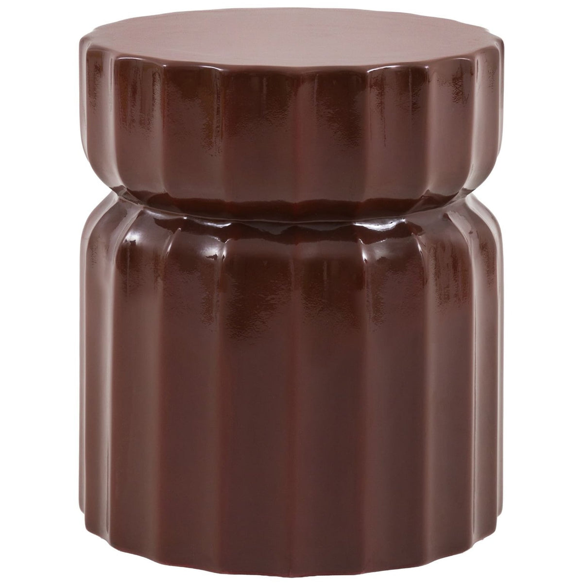 Magdalena Side Table in Rust
