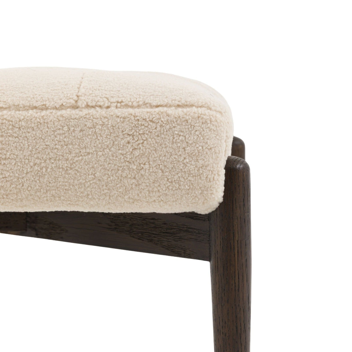 Memphis Footstool in Cream