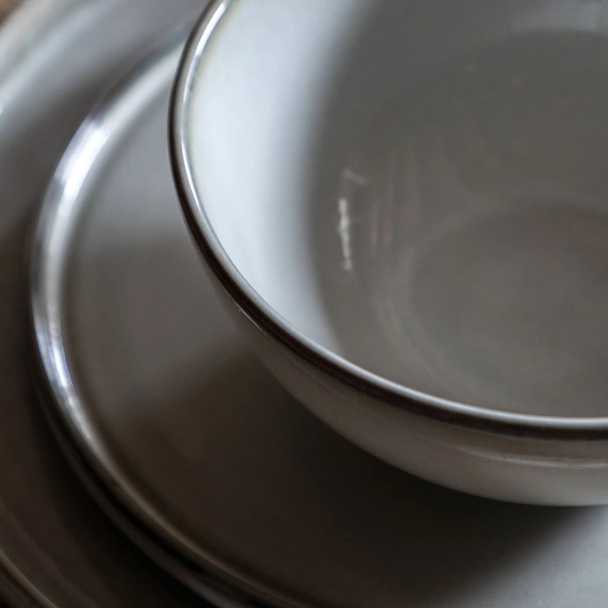 Reactive Glaze Bowl - Set of 4