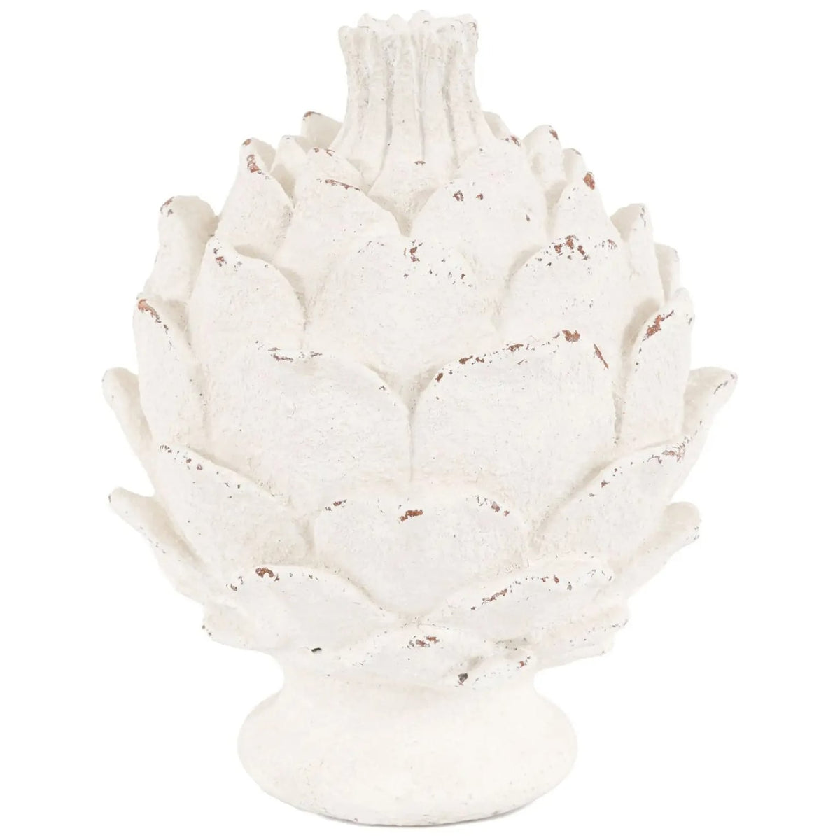Artichoke Sculpture in White
