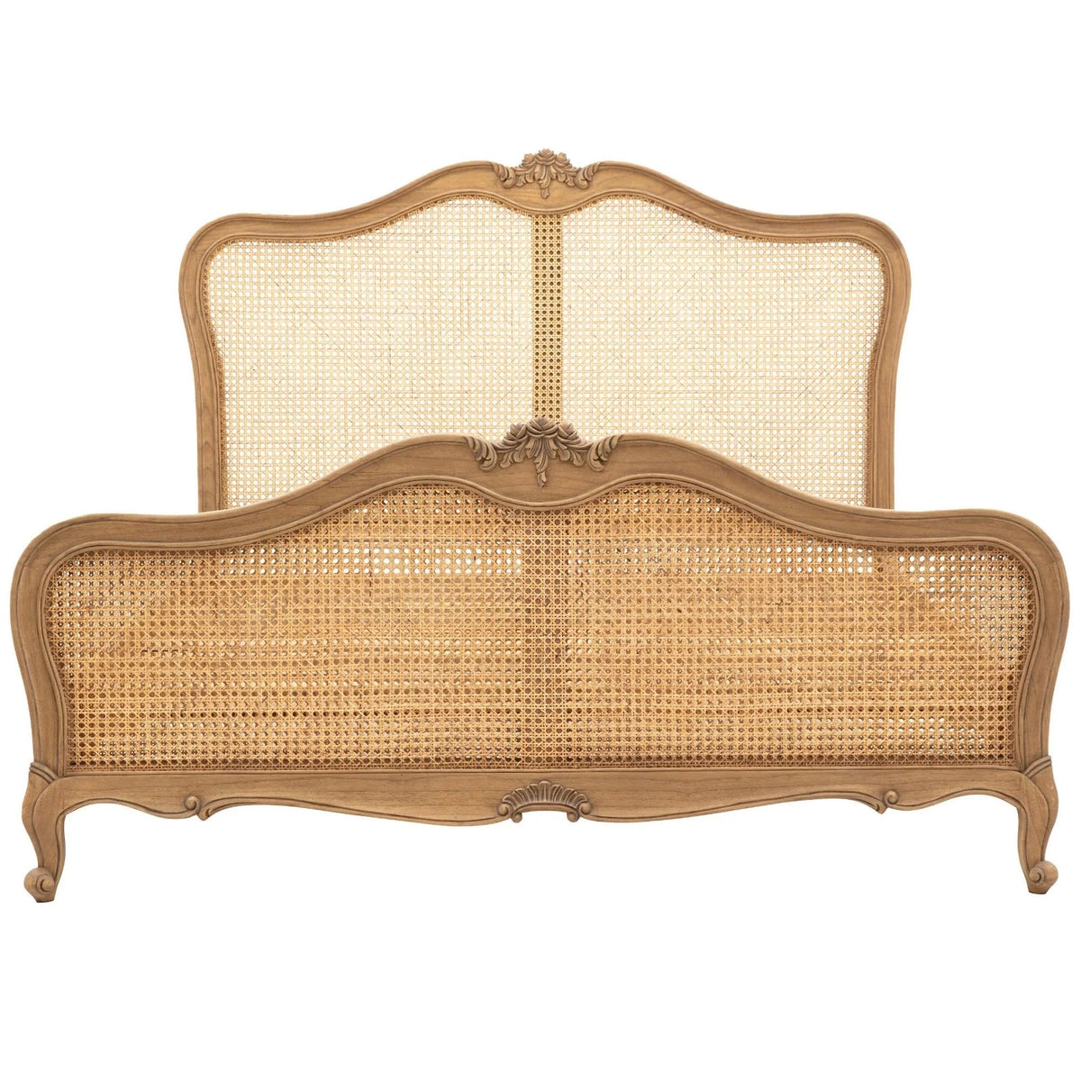 5ft Bamako Bed in Weathered Wood