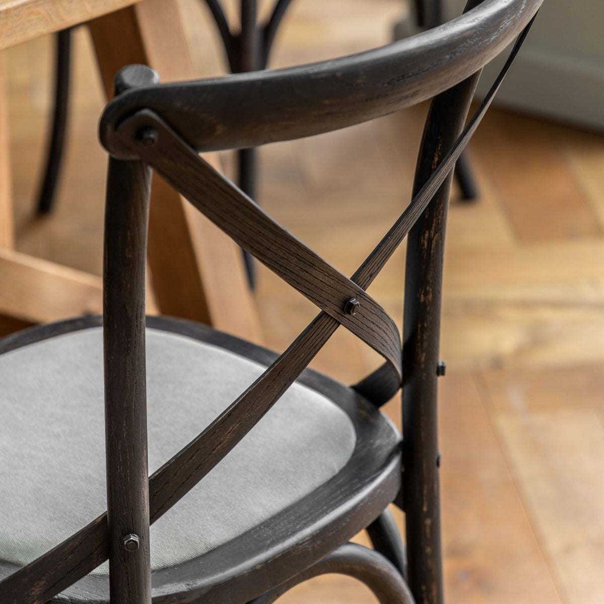 Barista Dining Chair in Black - Set of 2