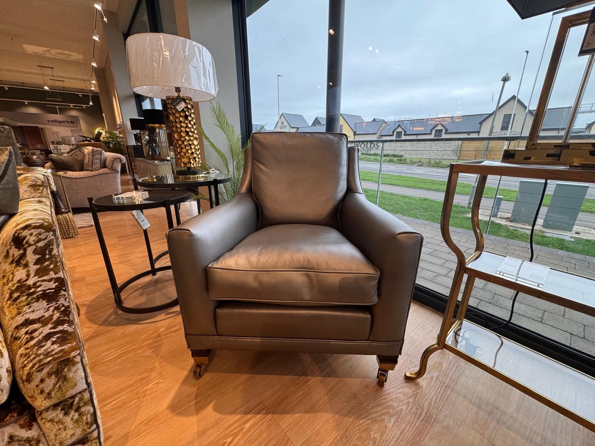 Outlet Duresta Horatio Chair in Casino Platinum