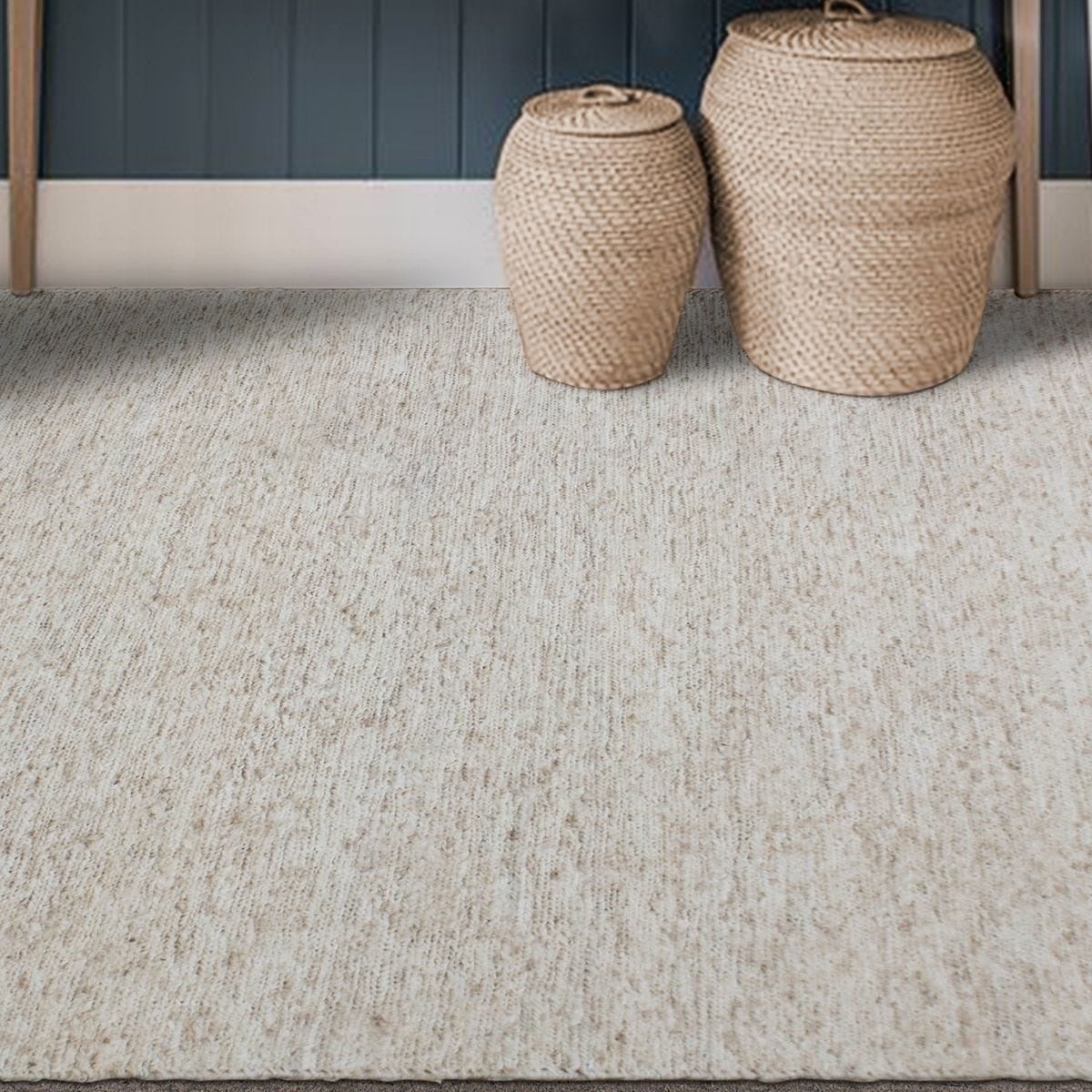 Makula Rug in Ivory Jute - 244 x 305cm