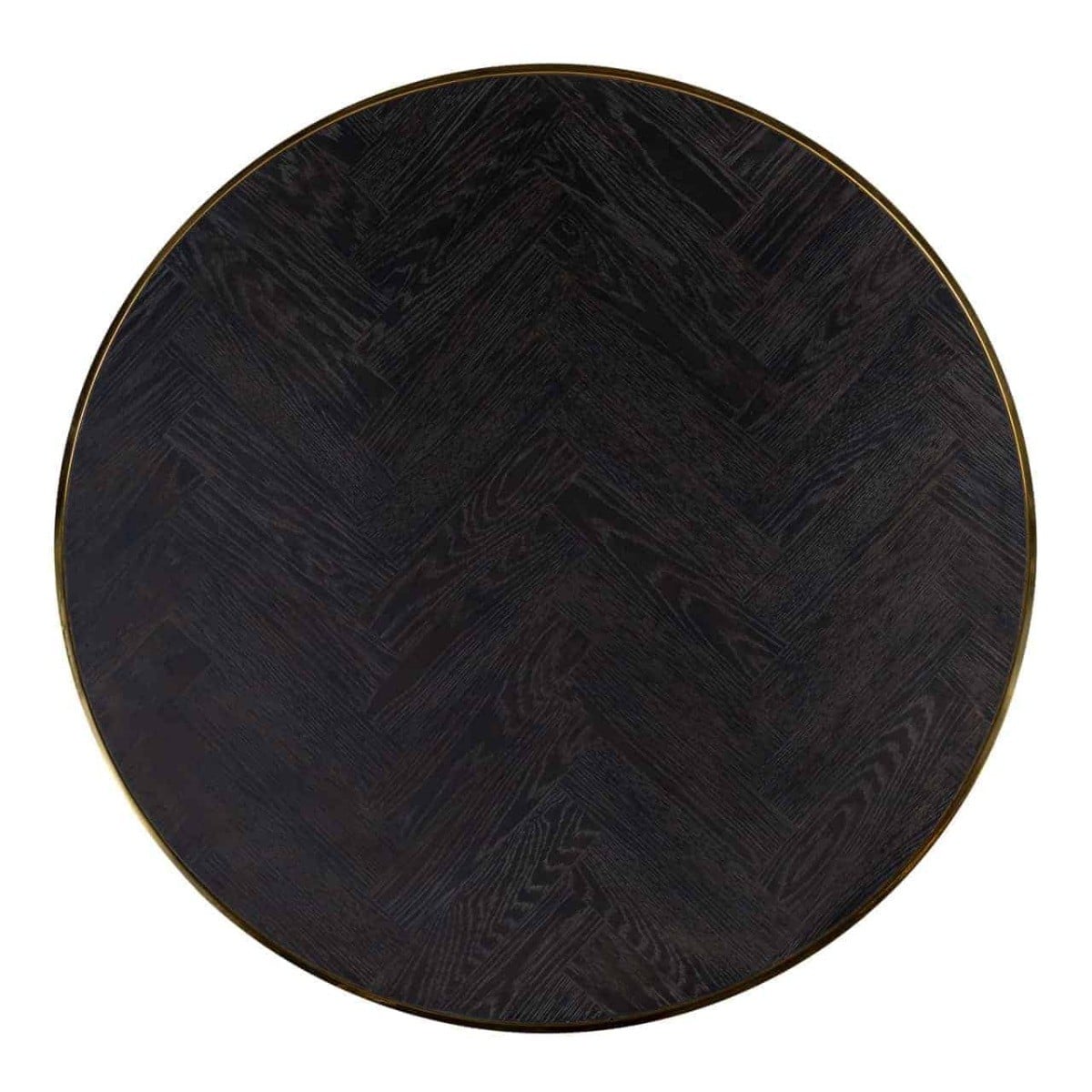 Blackbone Black Nesting Coffee Table with Gold Legs
