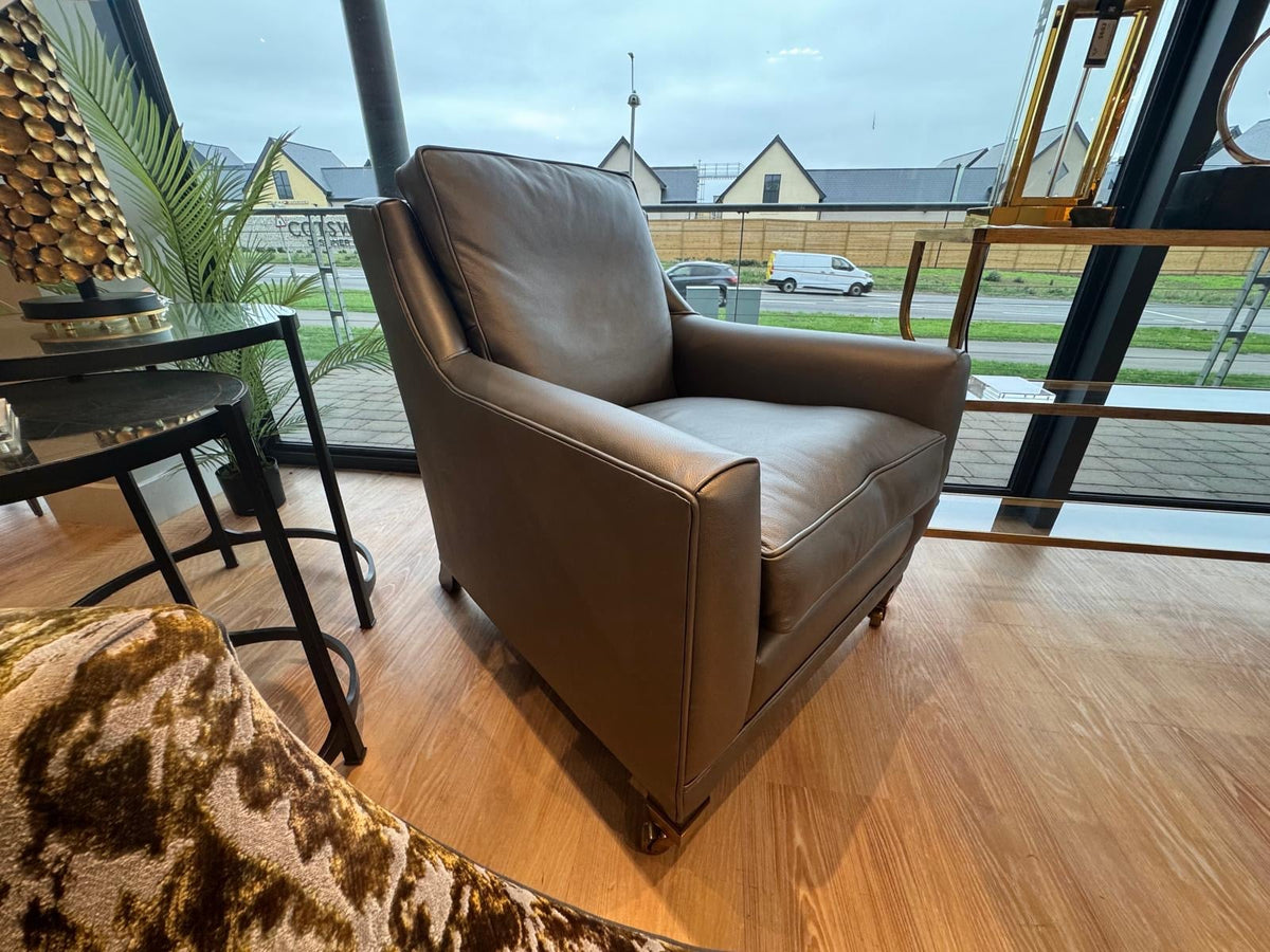 Outlet Duresta Horatio Chair in Casino Platinum