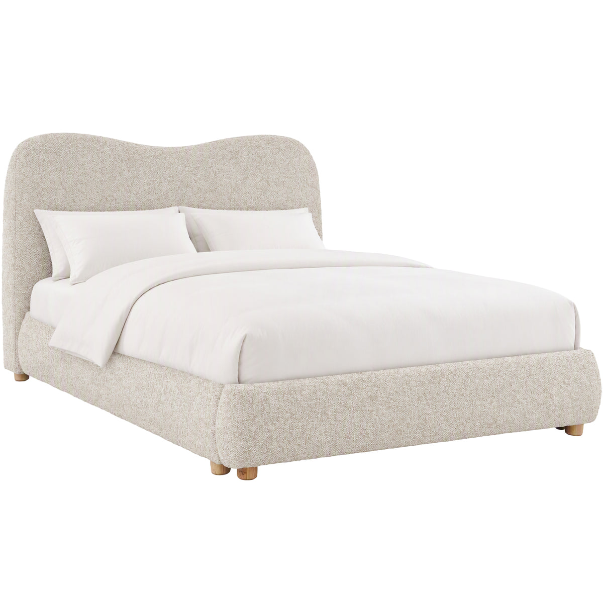 Chadlington Curved Upholstered Bed - King Size