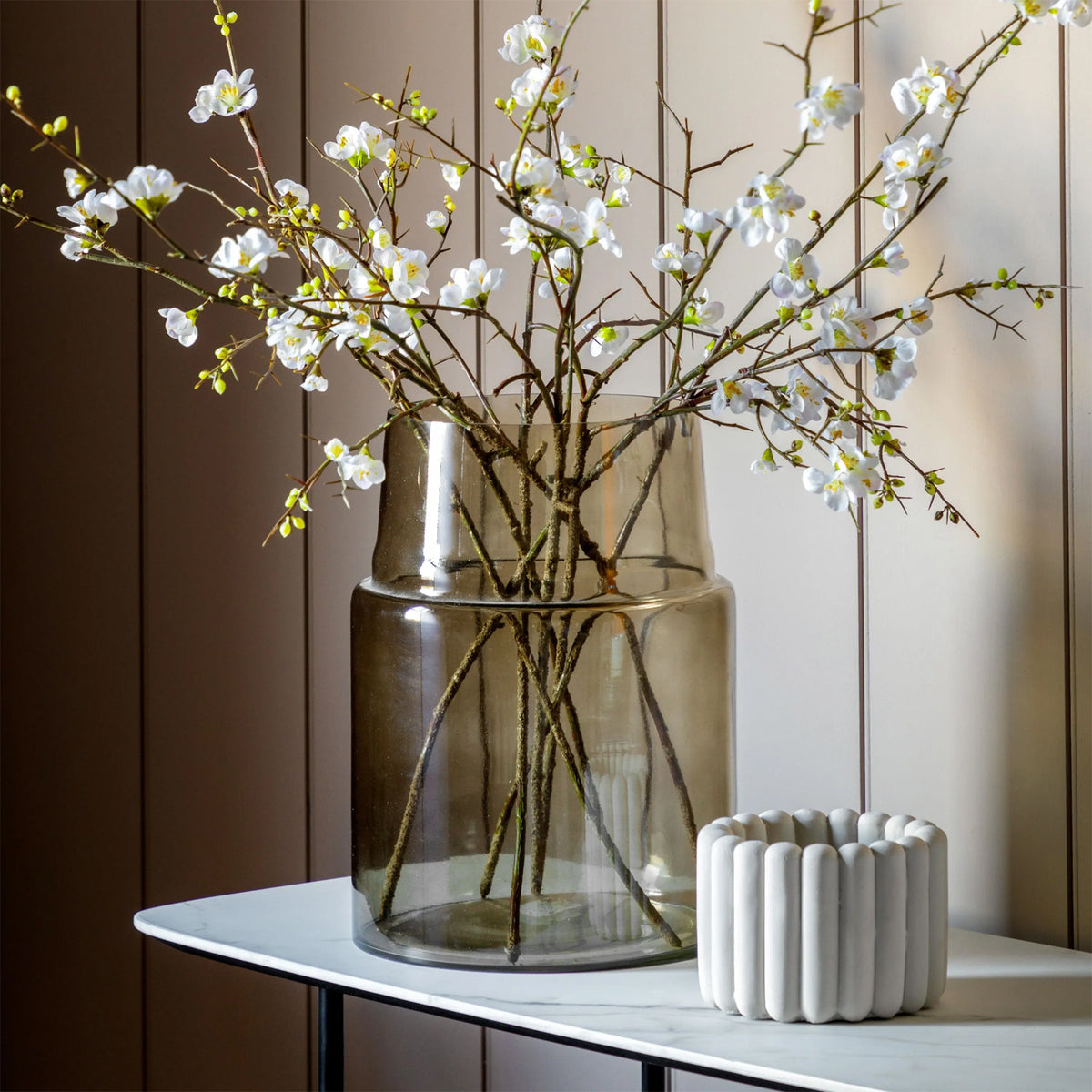 Luciano Green Vase