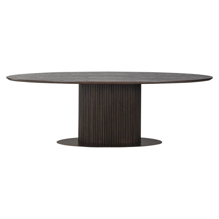 Luxor Oval Dining Table - 235cm