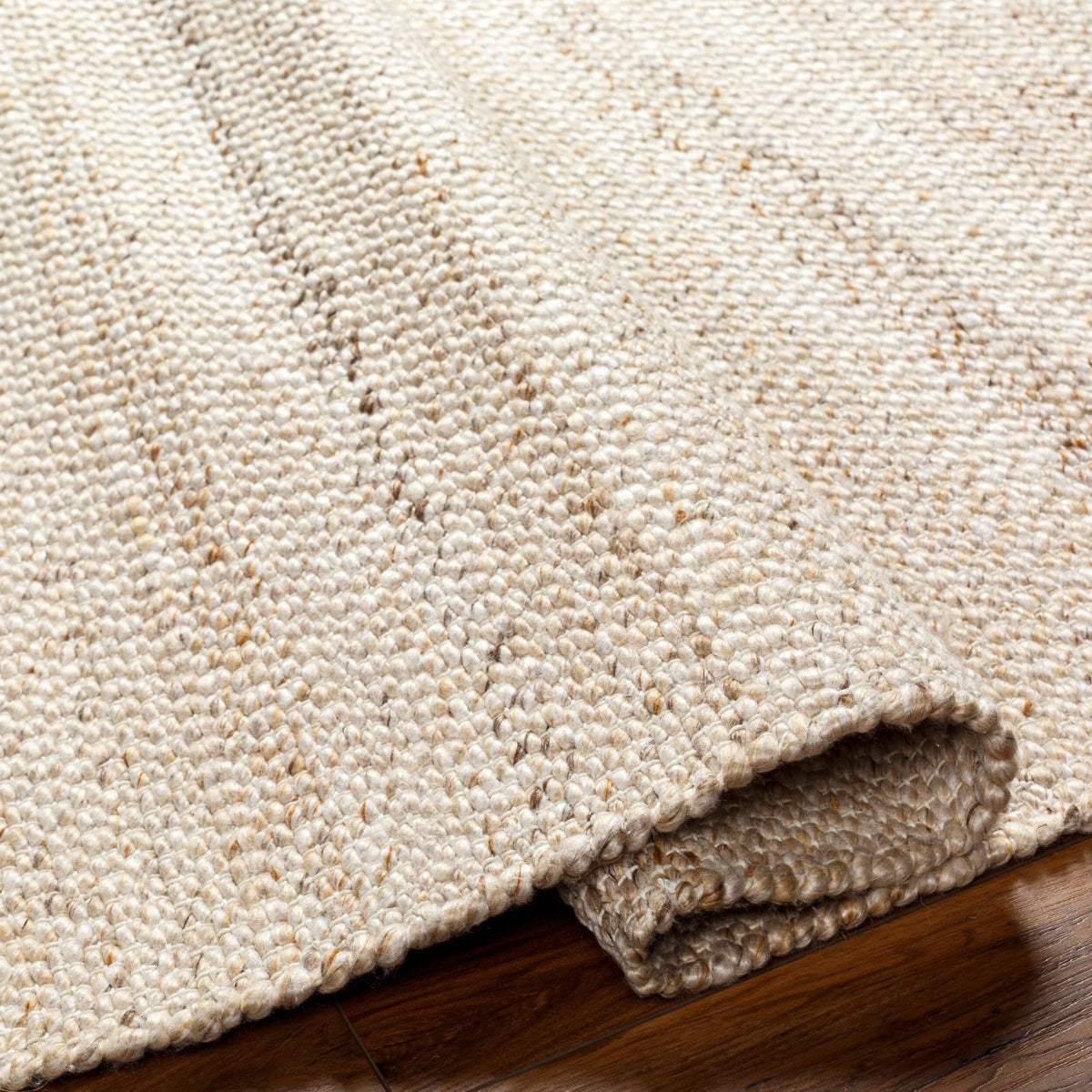 Abby Hand Woven Rug in Neutral - 274 x 183 cm