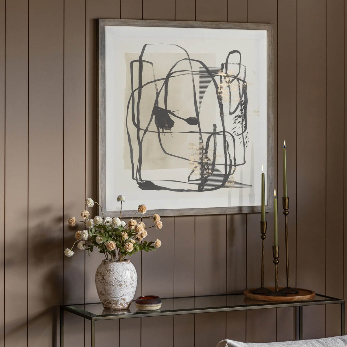 Abstract Framed Art