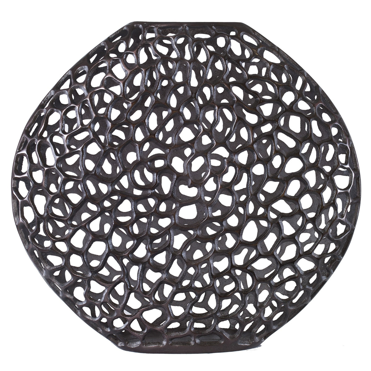  Web Dark Bronze Vase