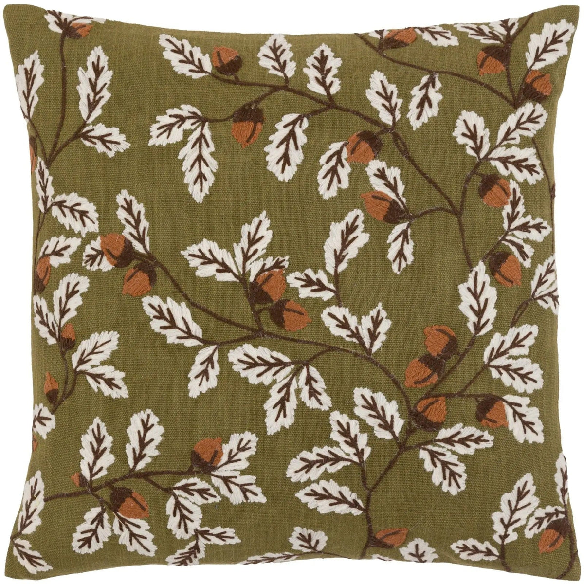 Acorn Embroidered Cushion