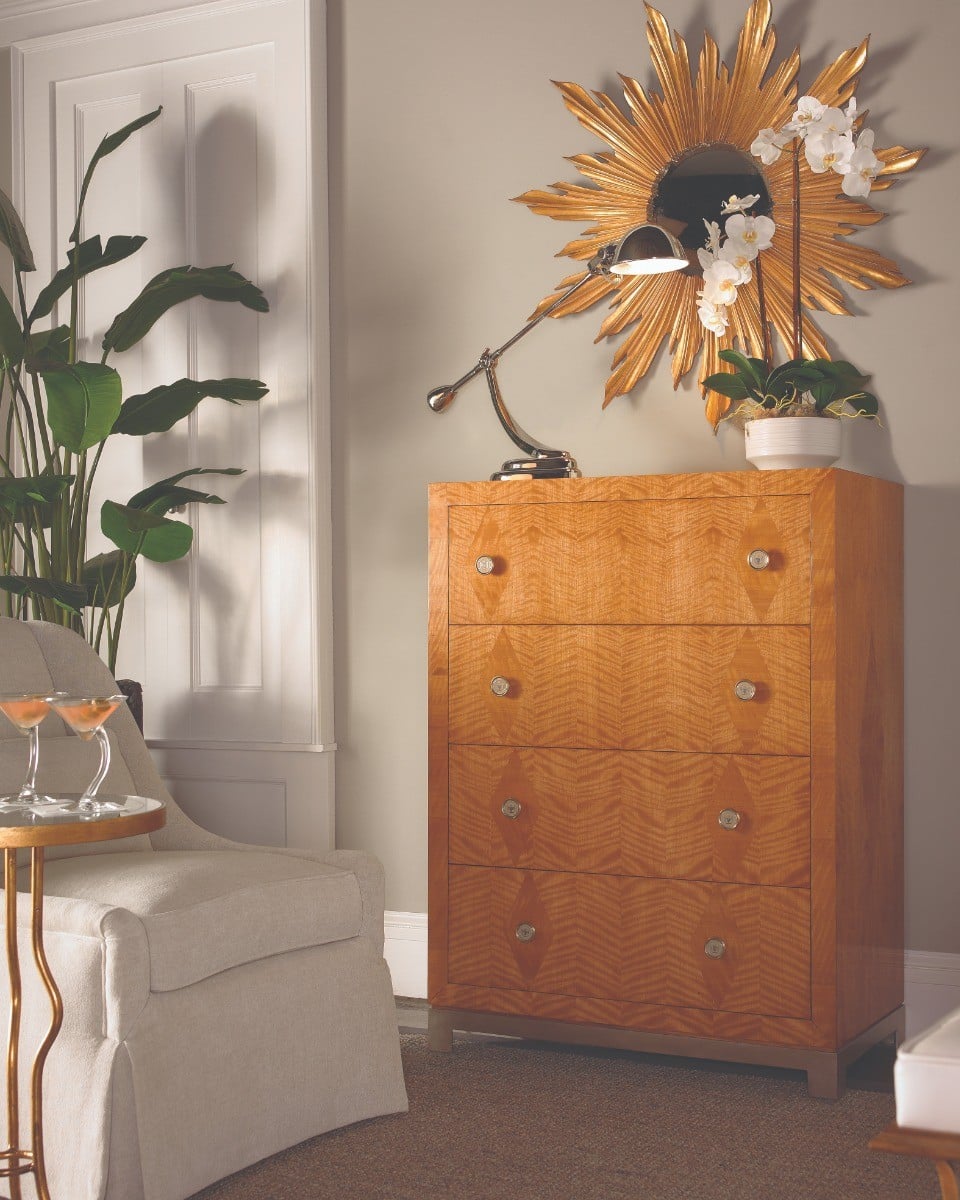 Sunburst Wall Mirror in Gold - Small
