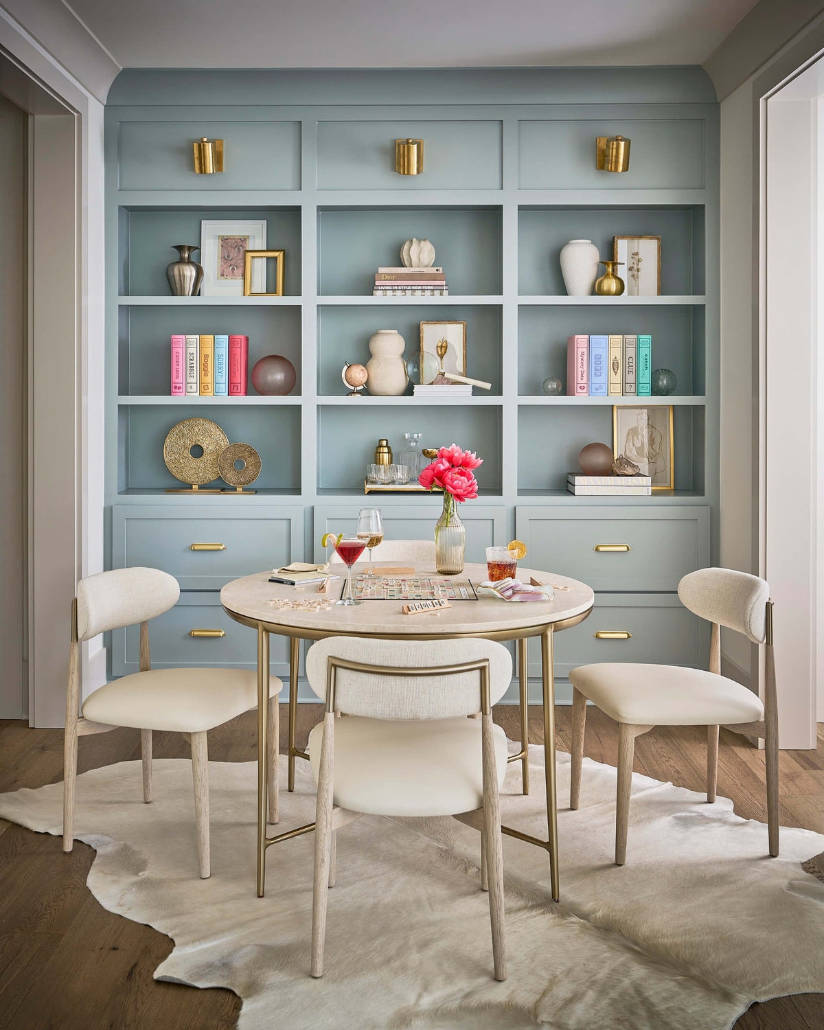 Amalfi Round Dining Table, 114cm