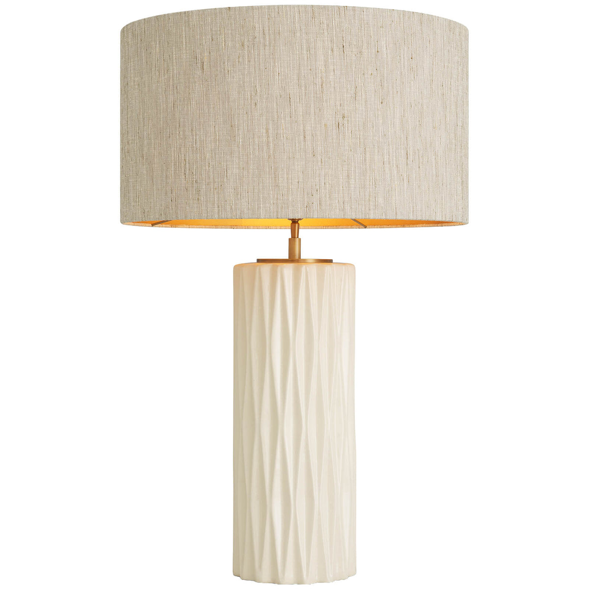 Amarello Cream Ceramic Table Lamp
