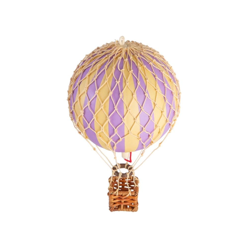 Floating The Skies Small Hot Air Balloon Lavender
