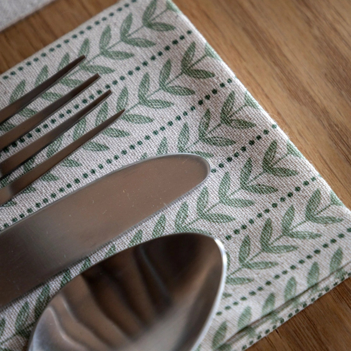 Arbor Leaf Napkins in Natural, Set of 4