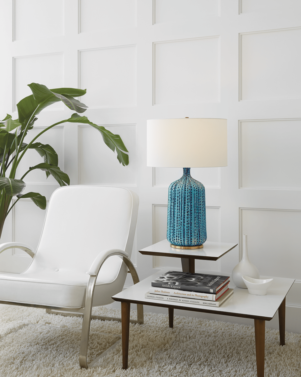 Culloden Table Lamp - Aquamarine