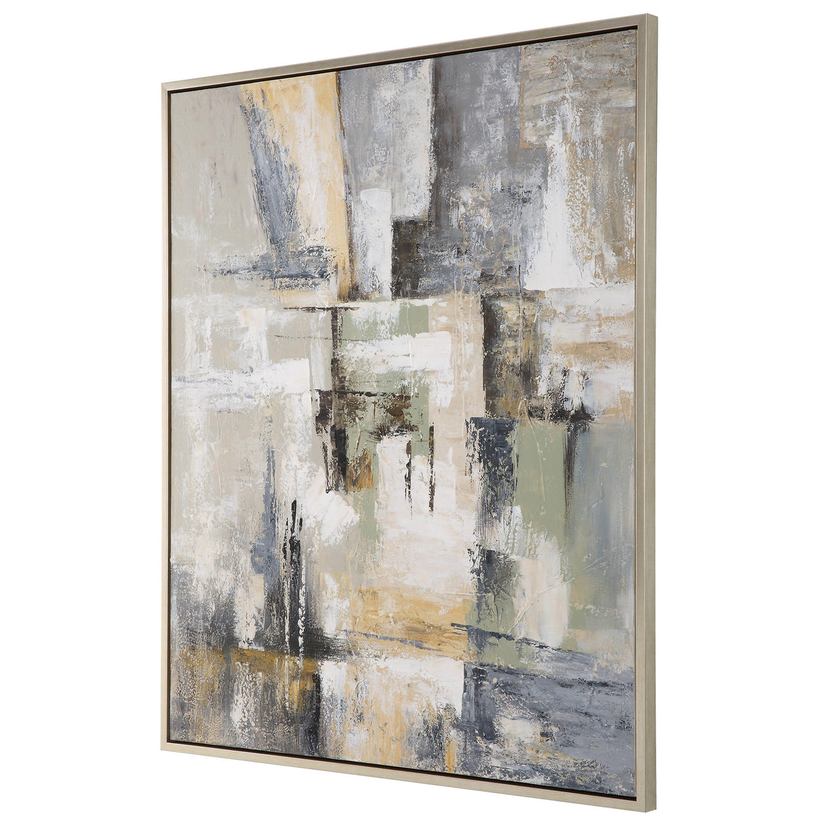 Intuition Hand Painted Abstract Canvas
